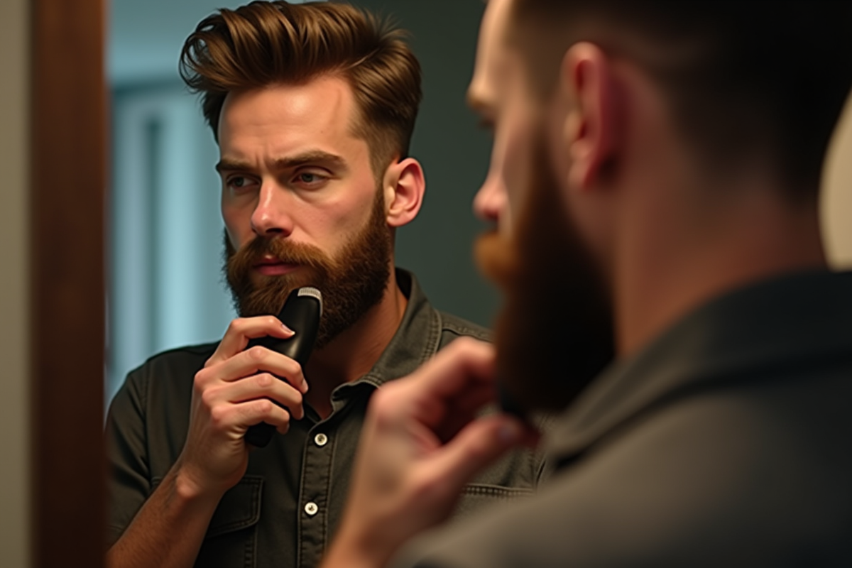 barbe faciale