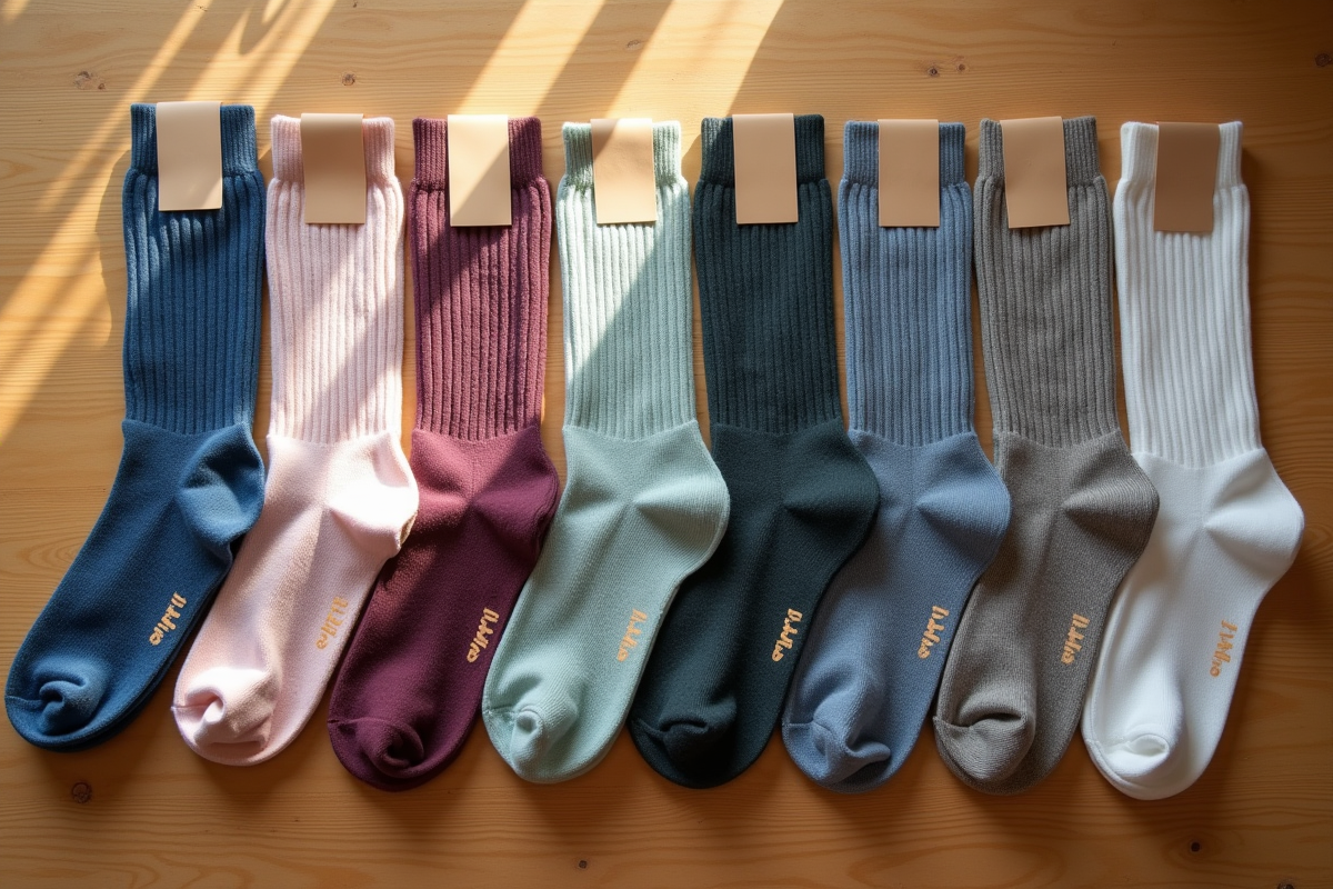 chaussettes  matière
