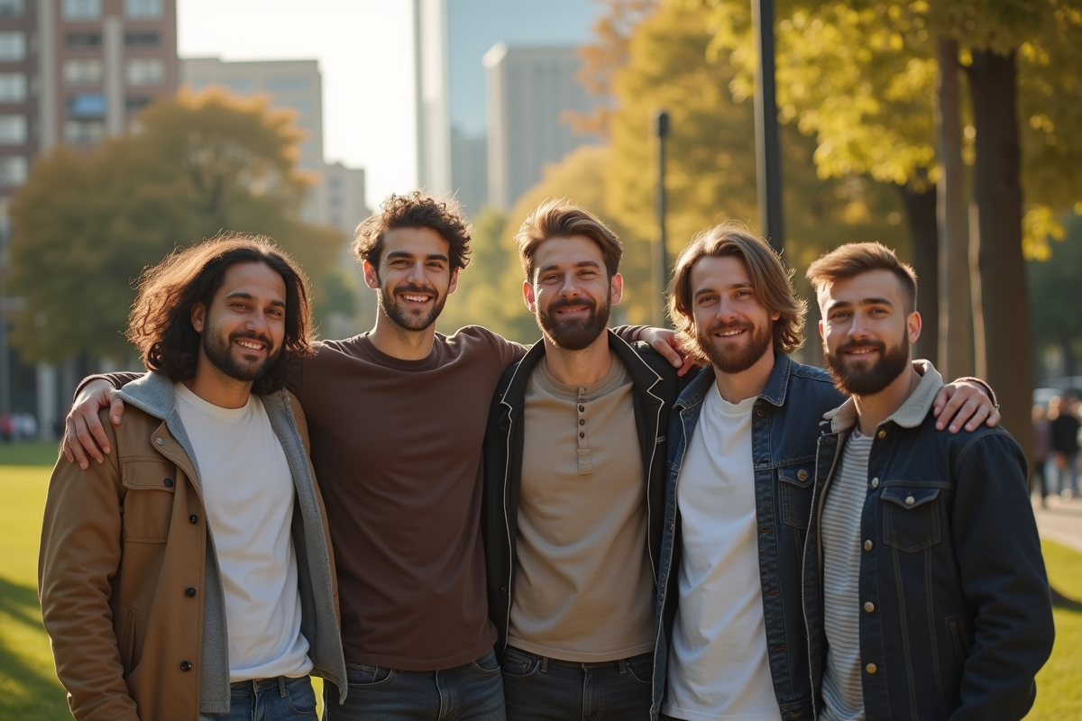cheveux hommes