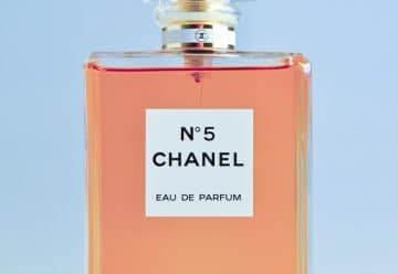 N5 Chanel eau de parfum spray bottle